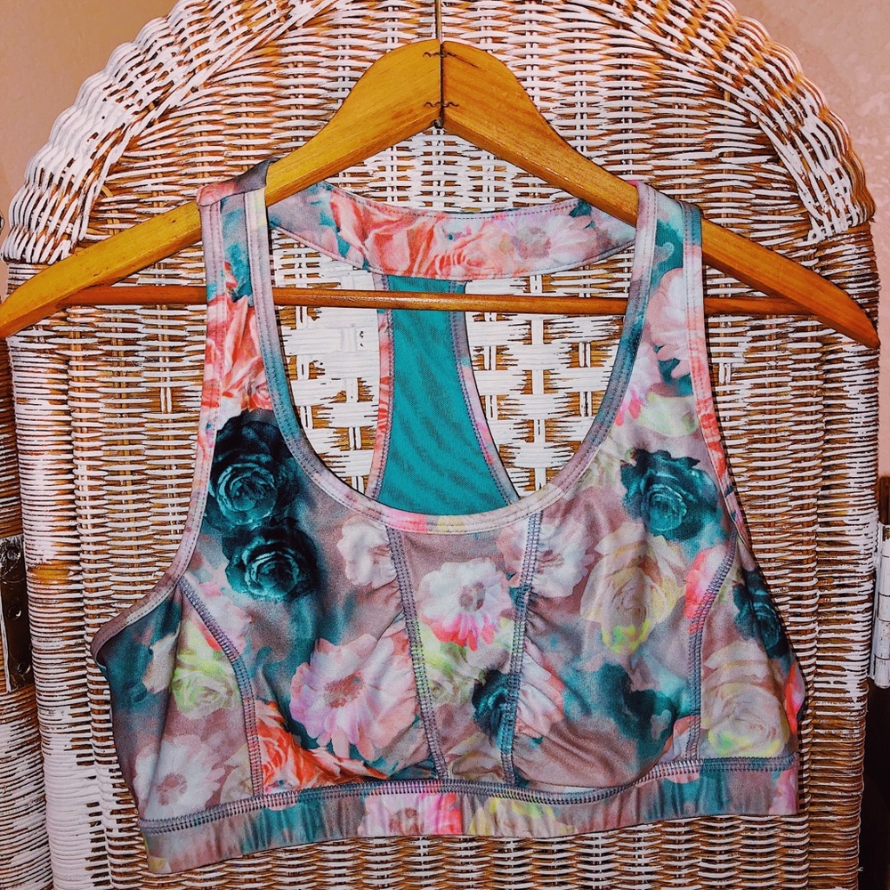 Racerback Floral Sport